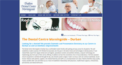 Desktop Screenshot of dentalclinic.co.za