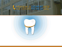 Tablet Screenshot of dentalclinic.cv